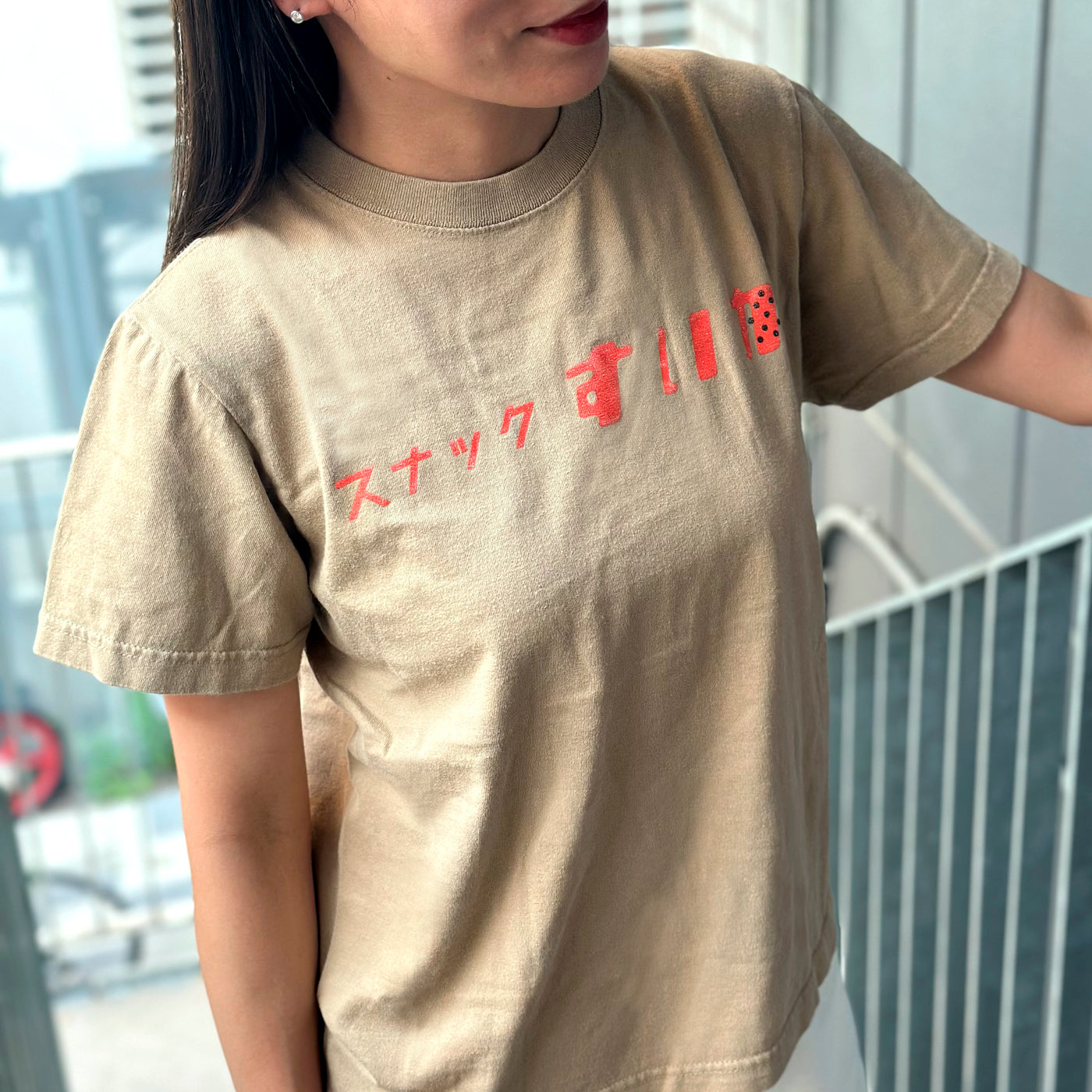 スナックすいか シンプルロゴT