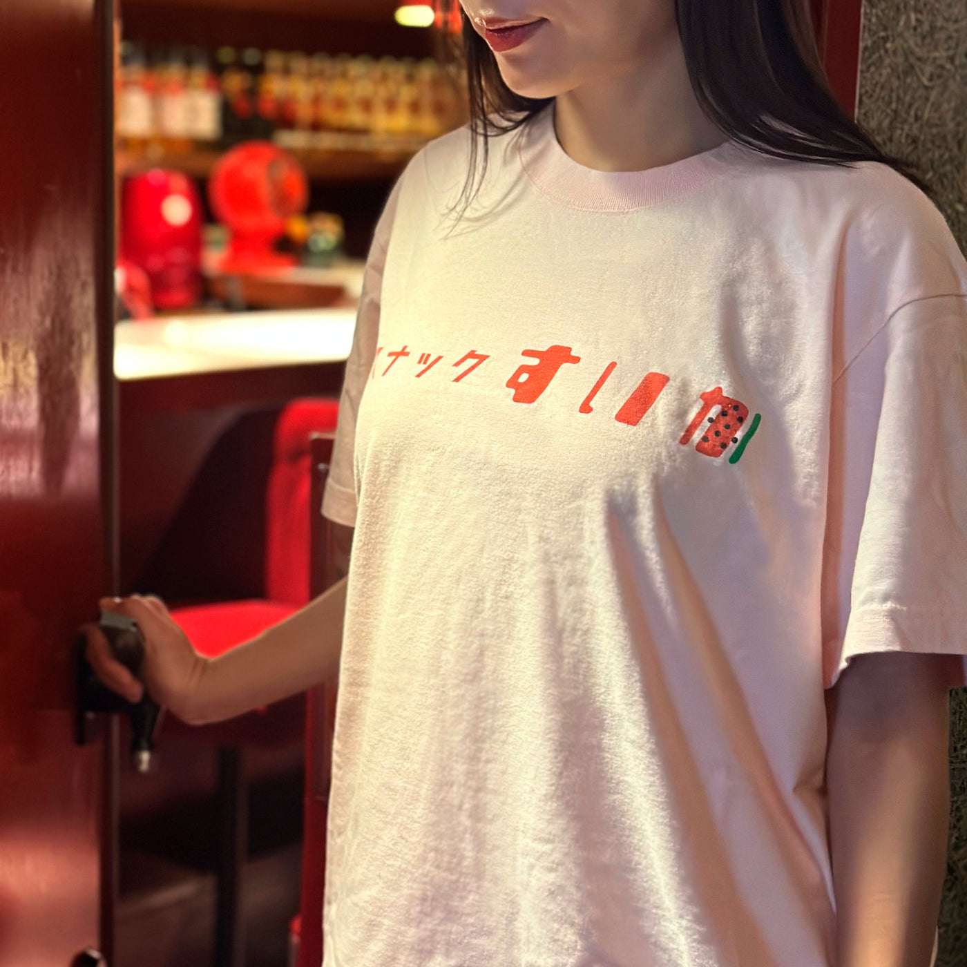 スナックすいか シンプルロゴT